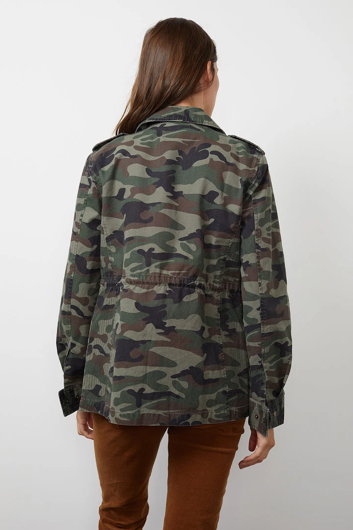 Velvet By Graham & Spencer RUBY LIGHT-WEIGHT ARMY JACKET 8 Velvet By Graham & Spencer RUBY LIGHT-WEIGHT ARMY JACKET