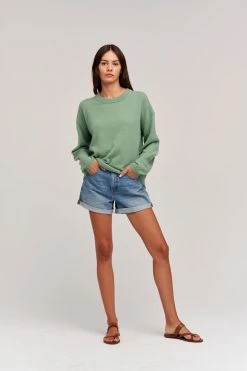 Velvet By Graham & Spencer Womens BRYNNE CASHMERE CREW NECK SWEATER 25 Velvet By Graham & Spencer Womens BRYNNE CASHMERE CREW NECK SWEATER