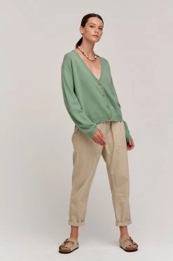 Velvet By Graham & Spencer MISTY COTTON TWILL PANT Womens