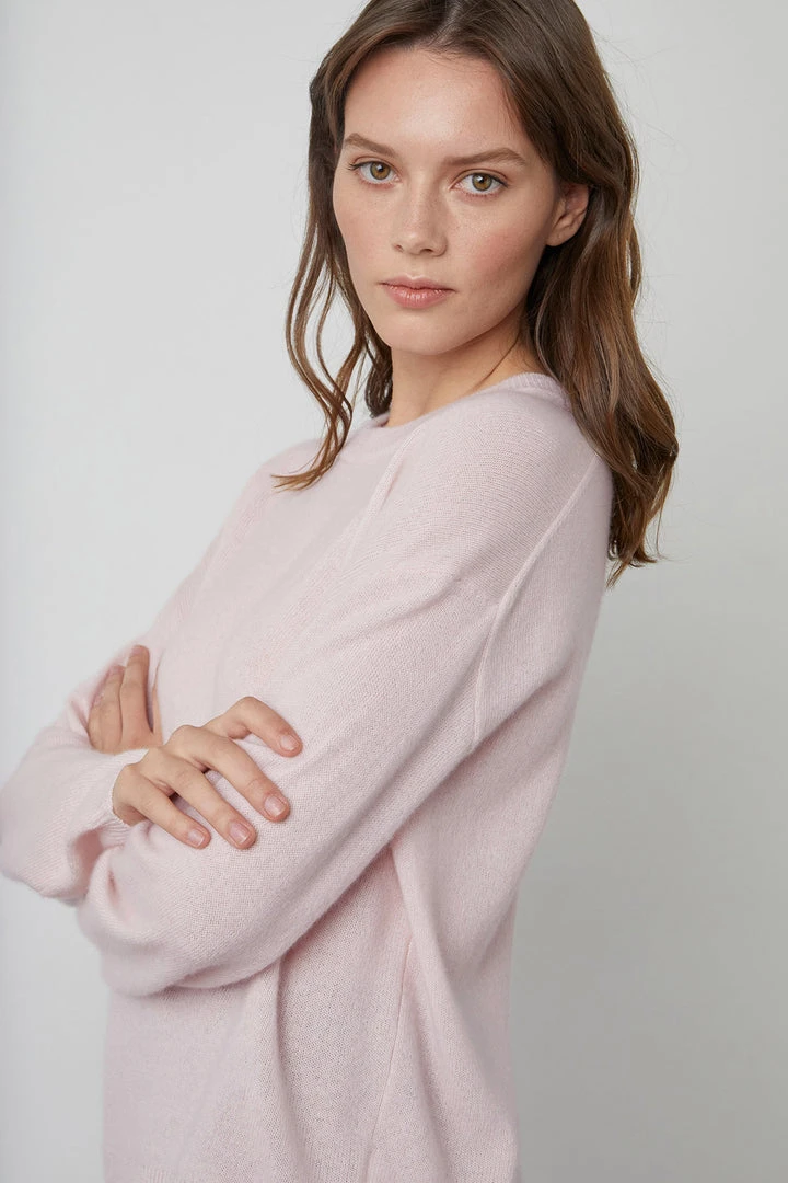 Velvet By Graham & Spencer BRYNNE CASHMERE CREW NECK SWEATER 11 Velvet By Graham & Spencer BRYNNE CASHMERE CREW NECK SWEATER