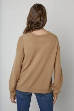 Velvet By Graham & Spencer BRYNNE CASHMERE CREW NECK SWEATER 27 Velvet By Graham & Spencer BRYNNE CASHMERE CREW NECK SWEATER