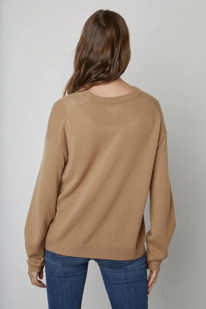 Velvet By Graham & Spencer BRYNNE CASHMERE CREW NECK SWEATER 4 Velvet By Graham & Spencer BRYNNE CASHMERE CREW NECK SWEATER