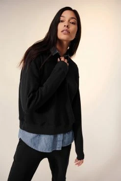 Velvet By Jenny Graham YNEZ SWEATSHIRT Womens 46 Velvet By Jenny Graham YNEZ SWEATSHIRT Womens