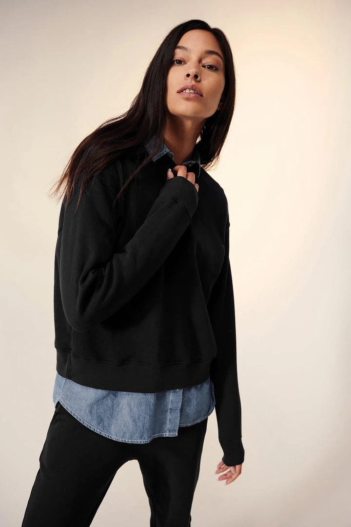 Velvet By Jenny Graham YNEZ SWEATSHIRT Womens 19 Velvet By Jenny Graham YNEZ SWEATSHIRT Womens