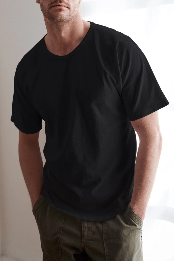 Velvet By Graham & Spencer RICK COTTON JERSEY DROP SHOULDER CREW TEE 4 Velvet By Graham & Spencer RICK COTTON JERSEY DROP SHOULDER CREW TEE