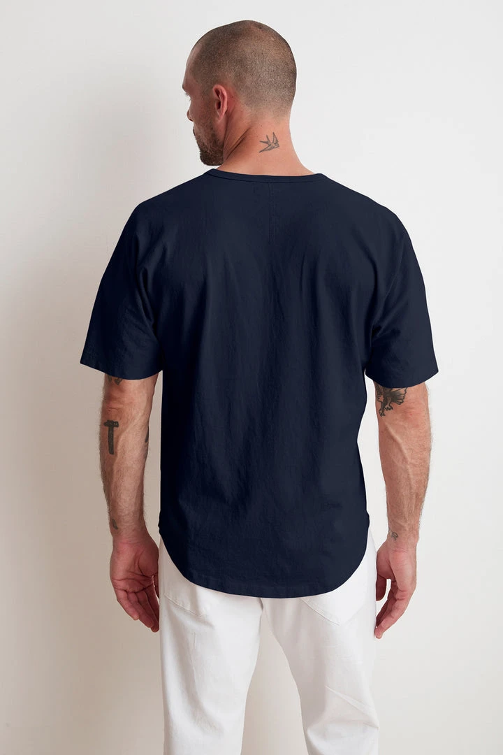 Velvet By Graham & Spencer RICK DROP SHOULDER CREW TEE Mens 3 Velvet By Graham & Spencer RICK DROP SHOULDER CREW TEE Mens