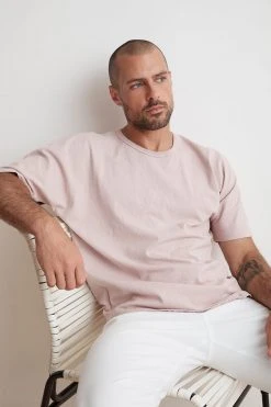 Velvet By Graham & Spencer RICK DROP SHOULDER CREW TEE Mens 10 Velvet By Graham & Spencer RICK DROP SHOULDER CREW TEE Mens
