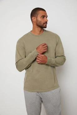 Velvet By Graham & Spencer ROACH CREW NECK TEE Mens