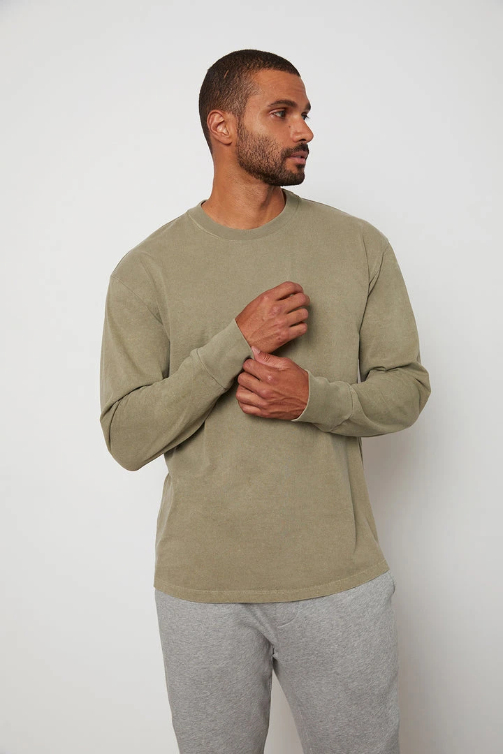 Velvet By Graham & Spencer ROACH CREW NECK TEE Mens 1 Velvet By Graham & Spencer ROACH CREW NECK TEE Mens