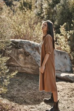 Velvet By Graham & Spencer JOSIE CORDUROY DRESS Womens 7 Velvet By Graham & Spencer JOSIE CORDUROY DRESS Womens