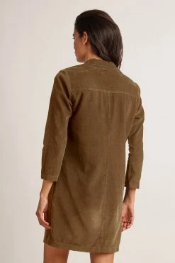 Velvet By Graham & Spencer LANA CORDUROY SHIRT DRESS