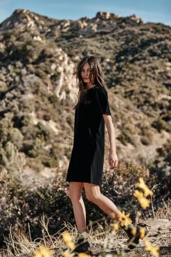 Velvet By Graham & Spencer Womens RYLEIGH CORDUROY DRESS