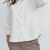 Velvet By Graham & Spencer Womens SUKI CORDUROY BUTTON-UP SHIRT