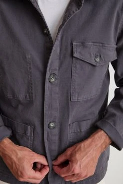 Velvet By Graham & Spencer Mens JAMES COTTON CANVAS JACKET 11 Velvet By Graham & Spencer Mens JAMES COTTON CANVAS JACKET