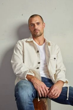 Velvet By Graham & Spencer Mens JAMES COTTON CANVAS JACKET 13 Velvet By Graham & Spencer Mens JAMES COTTON CANVAS JACKET