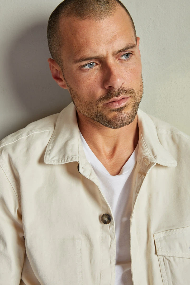 Velvet By Graham & Spencer Mens JAMES COTTON CANVAS JACKET 8 Velvet By Graham & Spencer Mens JAMES COTTON CANVAS JACKET