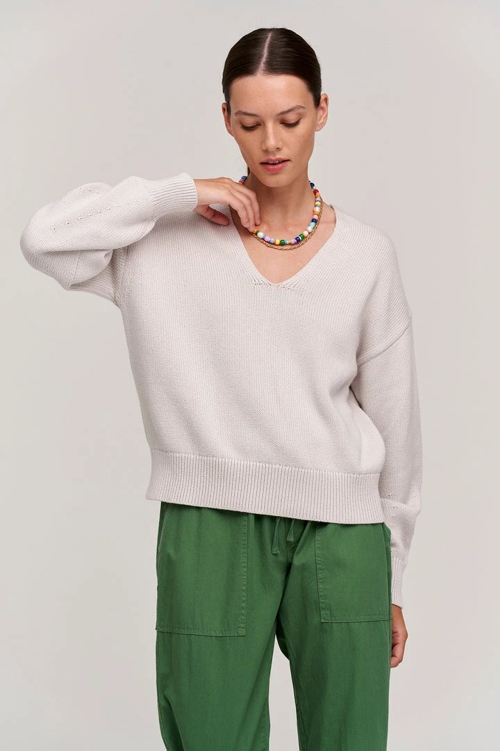 Velvet By Graham & Spencer BELINDA V-NECK SWEATER Womens 1 Velvet By Graham & Spencer BELINDA V-NECK SWEATER Womens