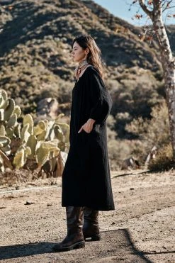 Velvet By Graham & Spencer BETHANY COTTON GAUZE DRESS Womens