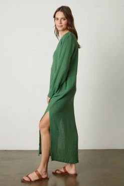 Velvet By Graham & Spencer Womens LORRAINE COTTON GAUZE CAFTAN DRESS 38 Velvet By Graham & Spencer Womens LORRAINE COTTON GAUZE CAFTAN DRESS