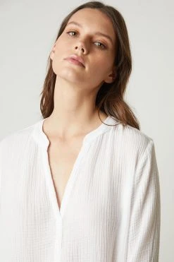 Velvet By Graham & Spencer Womens LORRAINE COTTON GAUZE CAFTAN DRESS 27 Velvet By Graham & Spencer Womens LORRAINE COTTON GAUZE CAFTAN DRESS