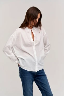 Velvet By Graham & Spencer Womens DEVYN BUTTON-UP SHIRT 17 Velvet By Graham & Spencer Womens DEVYN BUTTON-UP SHIRT