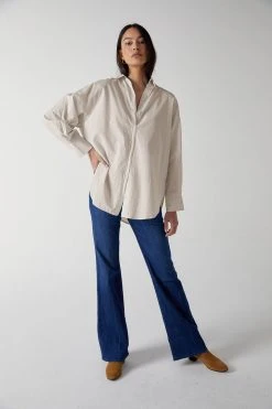 Velvet By Jenny Graham Womens REDONDO BUTTON-UP SHIRT