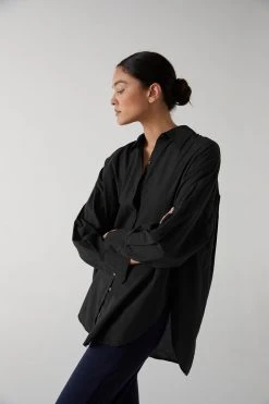 Velvet By Jenny Graham Womens REDONDO BUTTON-UP SHIRT