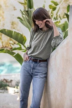 Velvet By Graham & Spencer BARBARA 3/4 SLEEVE TEE Womens 15 Velvet By Graham & Spencer BARBARA 3/4 SLEEVE TEE Womens