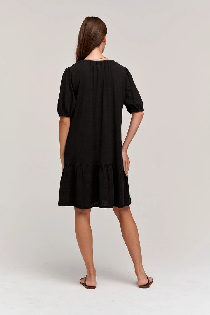 Velvet By Graham & Spencer BECCA PUFF SLEEVE DRESS Womens 10 Velvet By Graham & Spencer BECCA PUFF SLEEVE DRESS Womens