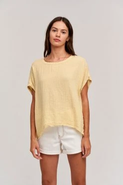 Velvet By Graham & Spencer CORA BOXY TEE 12 Velvet By Graham & Spencer CORA BOXY TEE