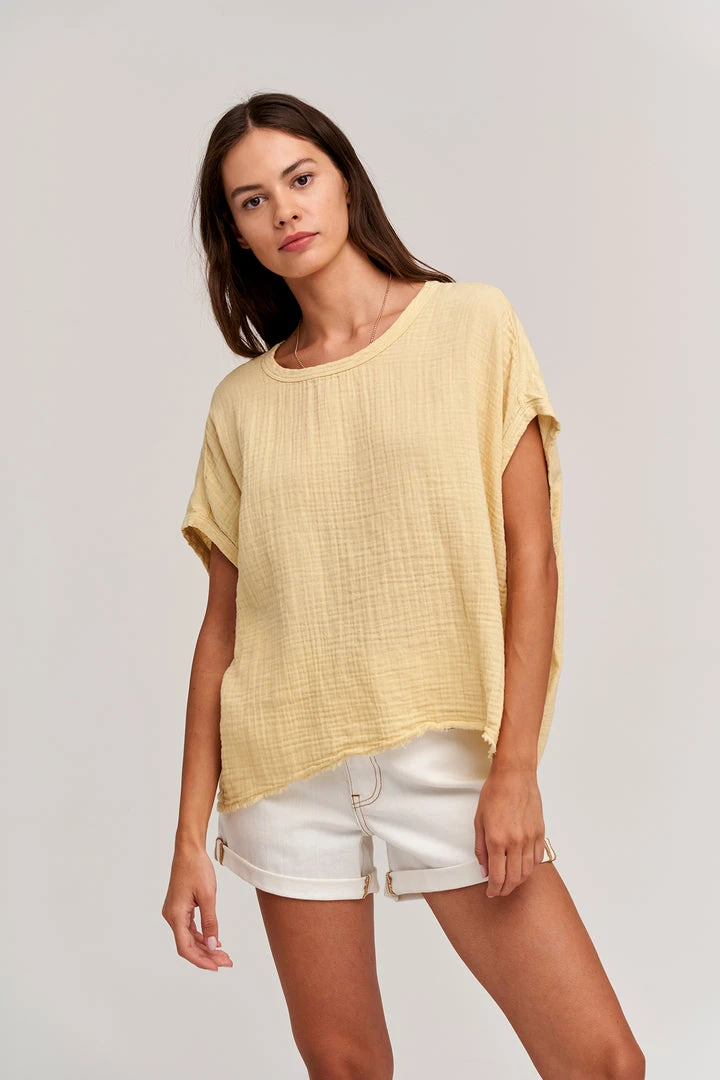 Velvet By Graham & Spencer CORA BOXY TEE 1 Velvet By Graham & Spencer CORA BOXY TEE