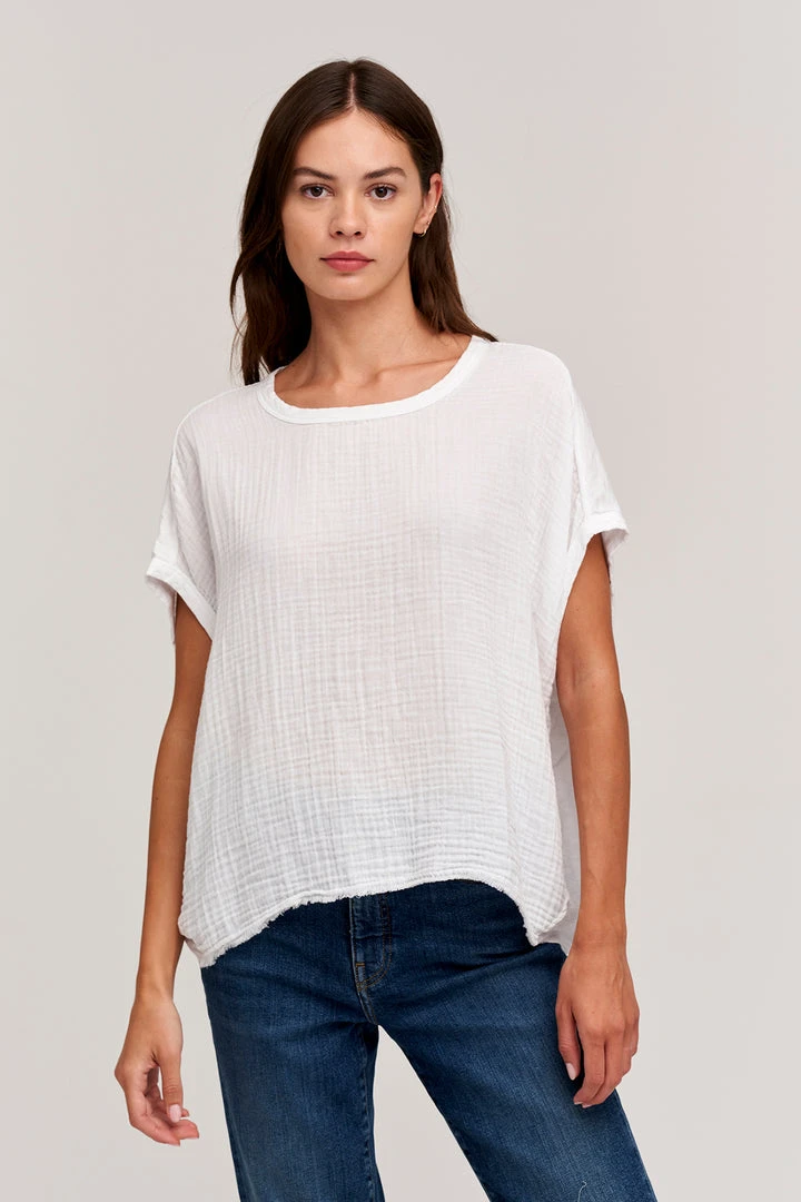 Velvet By Graham & Spencer CORA BOXY TEE 5 Velvet By Graham & Spencer CORA BOXY TEE