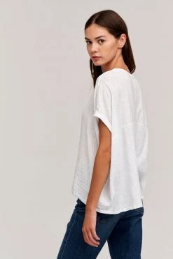 Velvet By Graham & Spencer CORA BOXY TEE 14 Velvet By Graham & Spencer CORA BOXY TEE