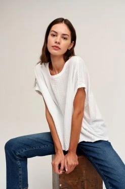Velvet By Graham & Spencer CORA BOXY TEE 16 Velvet By Graham & Spencer CORA BOXY TEE