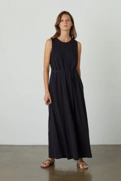 Velvet By Graham & Spencer Womens EDITH SLEEVELESS MAXI DRESS