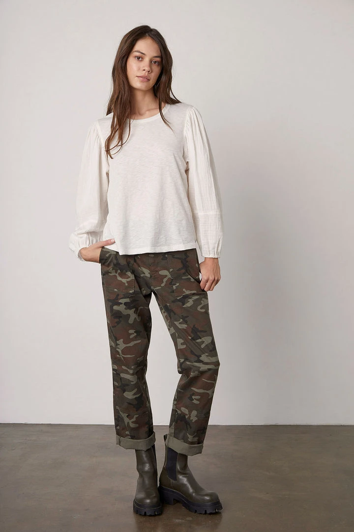 Velvet By Graham & Spencer JAYLA PUFF SLEEVE TOP 3 Velvet By Graham & Spencer JAYLA PUFF SLEEVE TOP