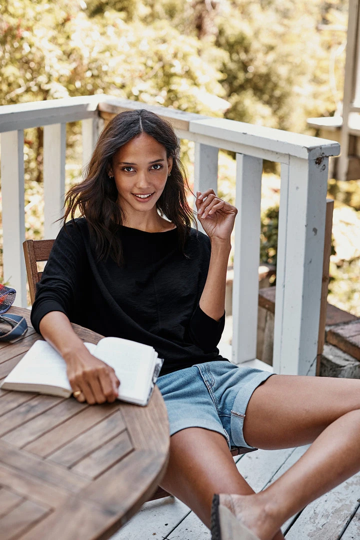 Velvet By Graham & Spencer JOSS DOLMAN SLEEVE TEE Womens 20 Velvet By Graham & Spencer JOSS DOLMAN SLEEVE TEE Womens