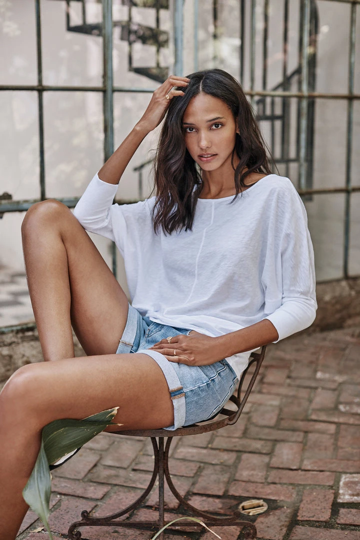 Velvet By Graham & Spencer JOSS DOLMAN SLEEVE TEE Womens 10 Velvet By Graham & Spencer JOSS DOLMAN SLEEVE TEE Womens