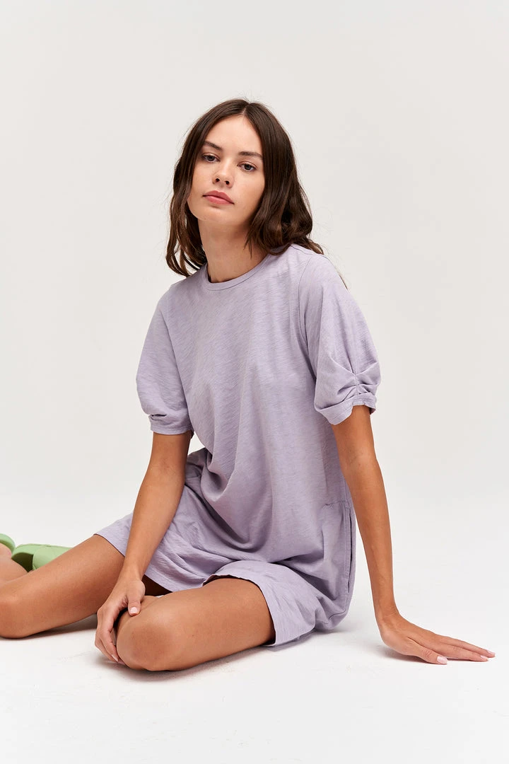 Velvet By Graham & Spencer KESHA PUFF SLEEVE DRESS 4 Velvet By Graham & Spencer KESHA PUFF SLEEVE DRESS