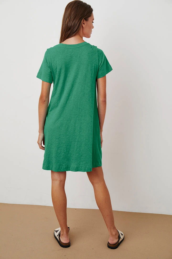 Velvet By Graham & Spencer LEIGH COTTON SLUB DRESS 12 Velvet By Graham & Spencer LEIGH COTTON SLUB DRESS