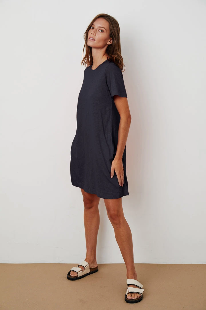 Velvet By Graham & Spencer LEIGH COTTON SLUB DRESS 15 Velvet By Graham & Spencer LEIGH COTTON SLUB DRESS