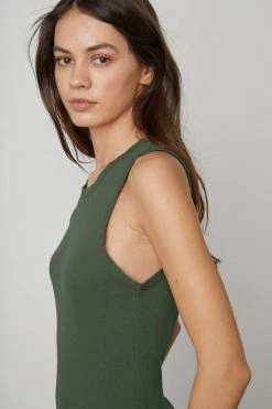 Velvet By Graham & Spencer Womens MAXIE RIBBED TANK TOP 21 Velvet By Graham & Spencer Womens MAXIE RIBBED TANK TOP