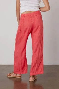 Velvet By Graham & Spencer Womens LOLA LINEN PANT 93 Velvet By Graham & Spencer Womens LOLA LINEN PANT