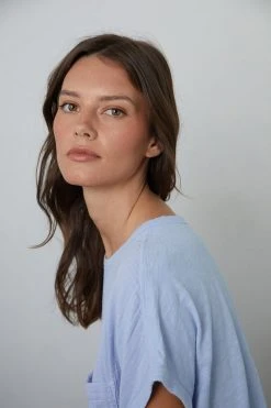 Velvet By Graham & Spencer HANNA COTTON SLUB MIX DRESS Womens 18 Velvet By Graham & Spencer HANNA COTTON SLUB MIX DRESS Womens