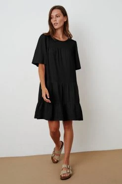 Velvet By Graham & Spencer Womens KILEY TIERED DRESS