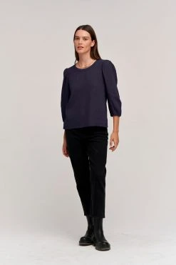 Velvet By Graham & Spencer REEBA COTTON CONTRAST TEE Womens 15 Velvet By Graham & Spencer REEBA COTTON CONTRAST TEE Womens