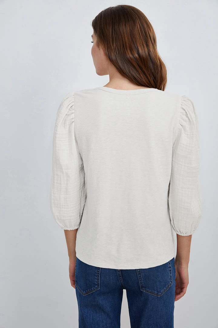 Velvet By Graham & Spencer Womens REEBA COTTON CONTRAST TOP 5 Velvet By Graham & Spencer Womens REEBA COTTON CONTRAST TOP