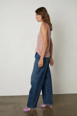 Velvet By Graham & Spencer TAURUS COTTON SLUB TANK Womens 24 Velvet By Graham & Spencer TAURUS COTTON SLUB TANK Womens