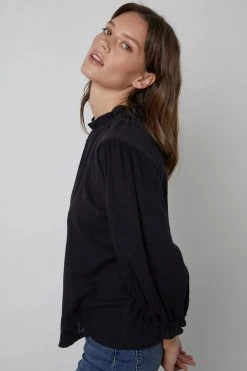 Velvet By Graham & Spencer TEAGAN PUFF SLEEVE TEE Womens