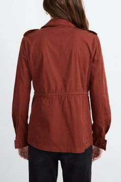 Velvet By Graham & Spencer RUBY LIGHT-WEIGHT ARMY JACKET 18 Velvet By Graham & Spencer RUBY LIGHT-WEIGHT ARMY JACKET